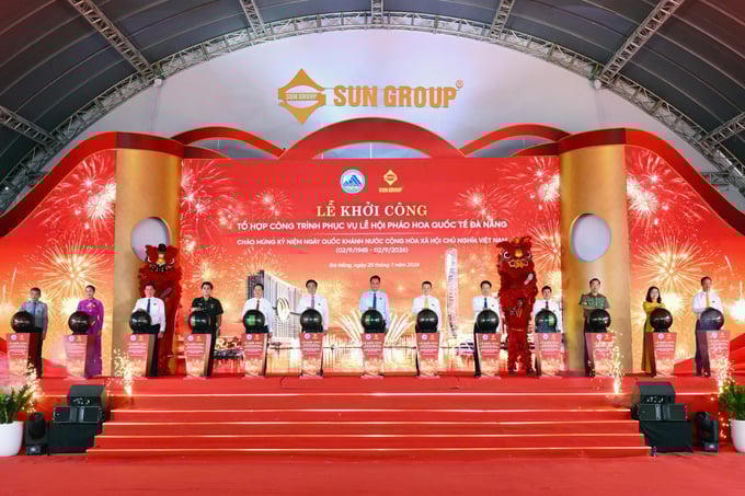 Nhấn nút khởi công dự án Sun Galaxy Complex - tổ hợp lễ hội, sự kiện, văn hóa và giải trí quy mô quốc tế đầu tiên của Đà Nẵng
