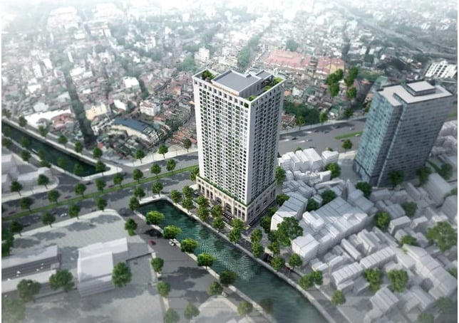Phối cảnh dự án.