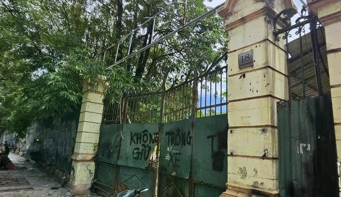 Khu đất vàng tại số 18 phố Cao Bá Quát (Nguồn: Internet).
