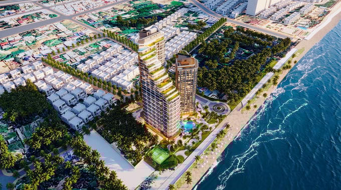 Phối cảnh Khu khách sạn nghỉ dưỡng Đại Dương (C-Ocean View)