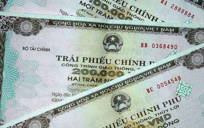 Kho bạc Nhà nước phát hành hơn 201.000 tỷ đồng trái phiếu Chính phủ trong 7 tháng.