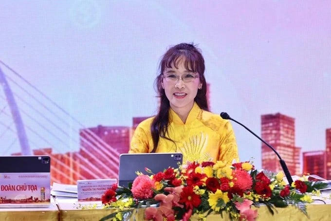 AHLĐ - GS.TS Nguyễn Thị Phương Thảo - Nhà đầu tư chiến lược, Phó Chủ tịch Thường trực HĐQT HDBank (Ảnh: Nam Anh).