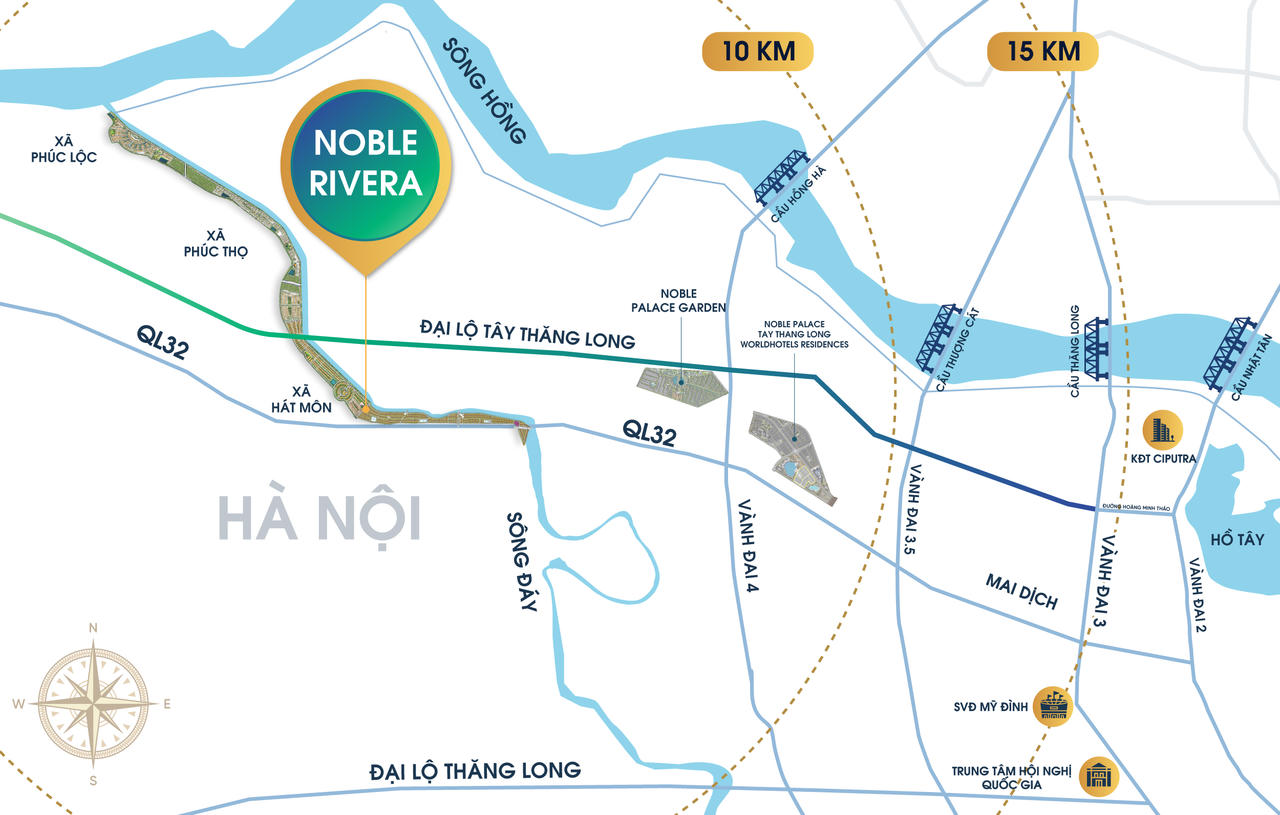 Toàn cảnh đại đô thị sinh thái 2 tỷ USD có 11km ven sông khiến MC Mai Ngọc “phải lòng” ngay trên sóng livestream