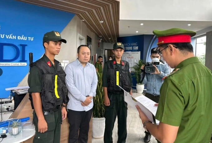Nguyễn Quang Hoàng - Tổng giám đốc, Chủ tịch HĐTV Công ty TNHH MTV Tư vấn đầu tư GFDI (ảnh CA)