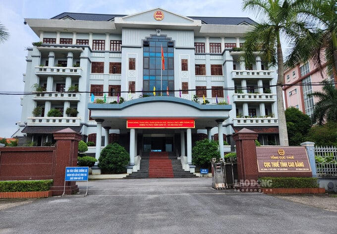 Thuế tỉnh Cao Bằng.