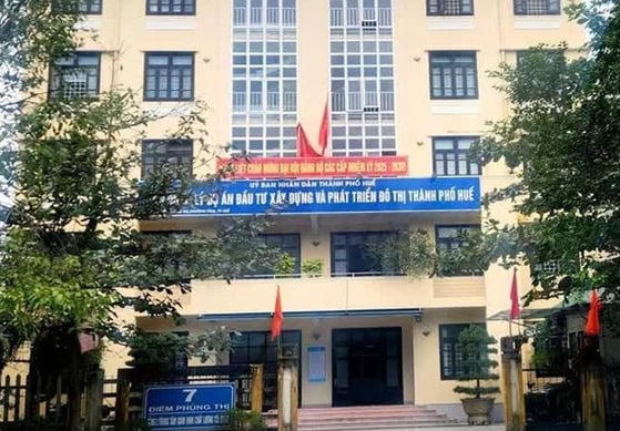 Trụ sở Ban Quản lý dự án Đầu tư xây dựng và Phát triển đô thị TP Huế.
