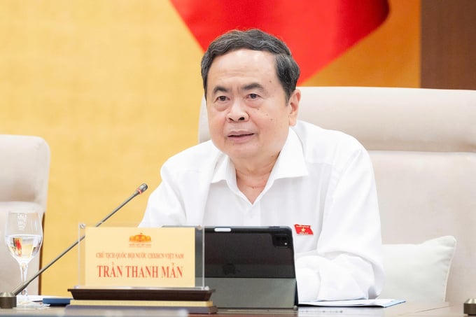 Chủ tịch Quốc hội Trần Thanh Mẫn.