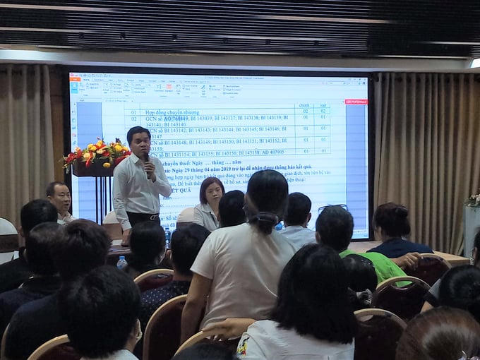 Ông Lê Anh Triệu - Chủ tịch HĐQT Công ty Phú Gia Thịnh giải trình về tiến độ dự án New Danang City (ảnh tư liệu tháng 9/2020)