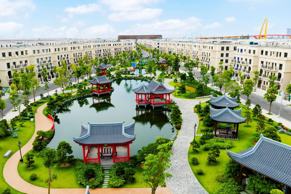 Đảo Vua đề cao tầm nhìn cảnh quan, sự riêng tư và kết nối với thiên nhiên. (Nguồn ảnh: Vinhomes.)