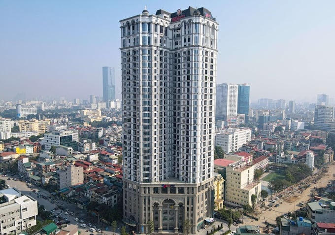 Dự án&nbsp;như Hateco Laromat tại Hà Nội có giá khoảng 133-140 triệu đồng/m2.