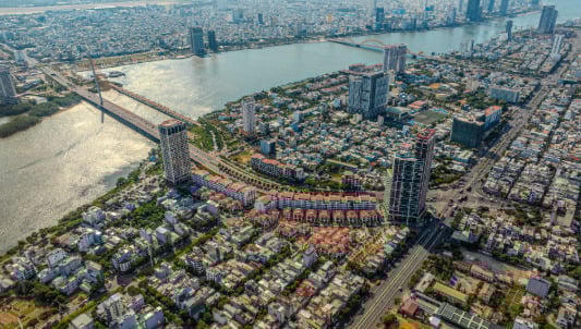 Căn hộ The Panoma ven sông Hàn ghi nhận mức giá thuê thực tế 18-42 triệu đồng/tháng. Ảnh: Sun Property.
