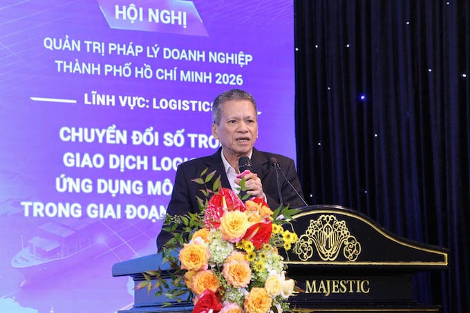 Ông Ngô Khắc Lễ - Trọng tài viên VIAC cho rằng vận đơn điện tử cần giữ được chức năng pháp lý trong suốt quá trình chuyển giao.
