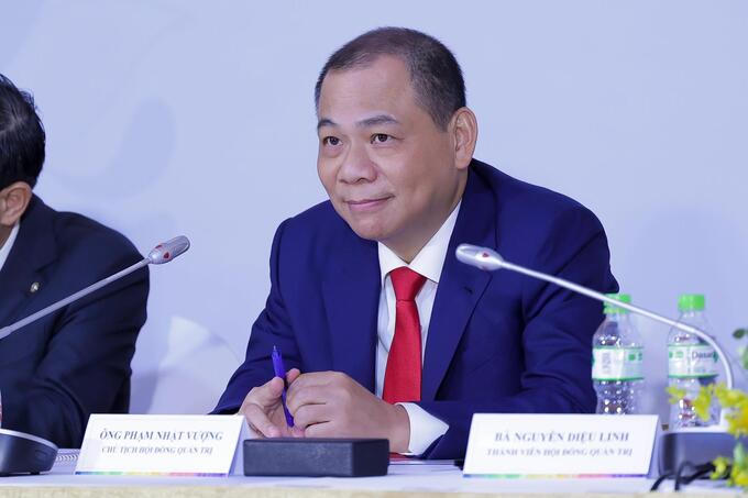 Phạm Nhật Vượng tiếp tục là người giàu nhất Đông Nam Á với 34,3 tỷ USD.