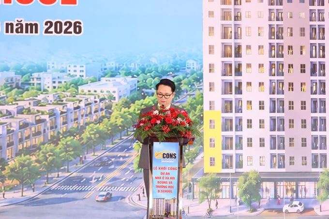 Ông Lê Như Thạch - Chủ tịch HĐQT Tập đoàn Bcons cho rằng người lao động cần một căn hộ có giá phù hợp với thu nhập và một môi trường sống đủ các điều kiện thiết yếu.