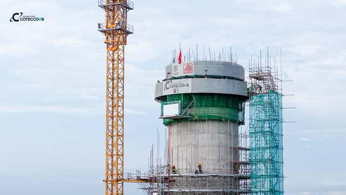 Năm tài chính 2026, doanh thu thuần của Coteccons đạt 34.340 tỷ đồng, backlog hiện đạt khoảng 65.500 tỷ đồng - mức cao nhất trong nhiều năm (Hình: Coteccons).