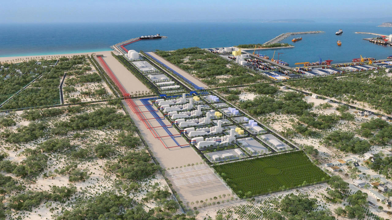 Dự án Trung tâm điện khí LNG Hải Lăng của T&T Group là dự án trọng điểm của tỉnh Quảng Trị. Ảnh: T&T Group