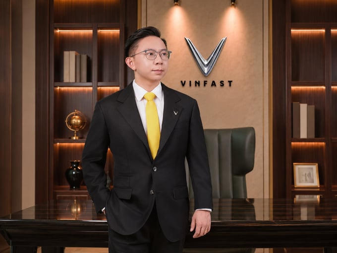 Ông Phạm Nhật Quân Anh sẽ kiêm nhiệm vị trí Tổng giám đốc VinFast toàn cầu thay cho ông Phạm Nhật Vượng. (Ảnh: Vingroup).