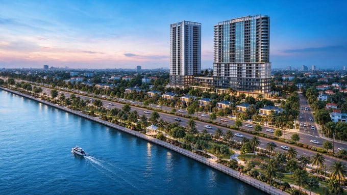 Phối cảnh dự án Serena Riverside