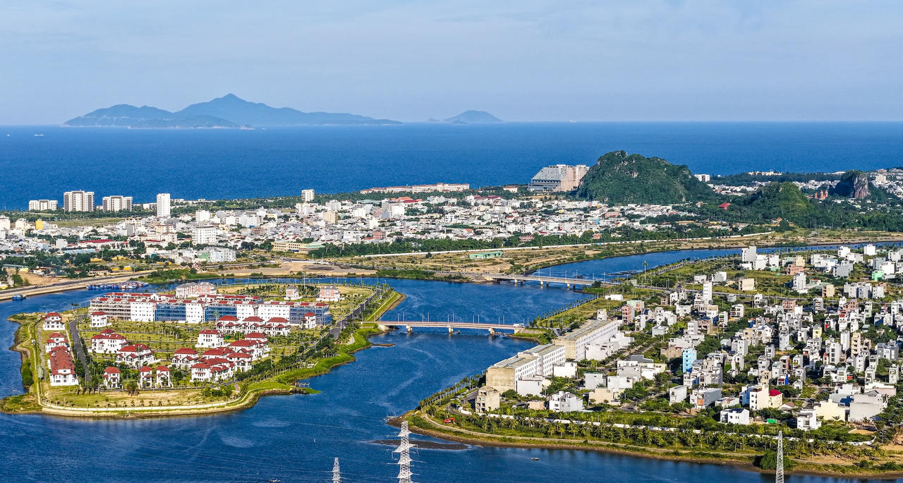 Nam trung tâm Đà Nẵng trên đà trở thành cực tăng trưởng mới của thành phố. Ảnh: Ánh Dương.