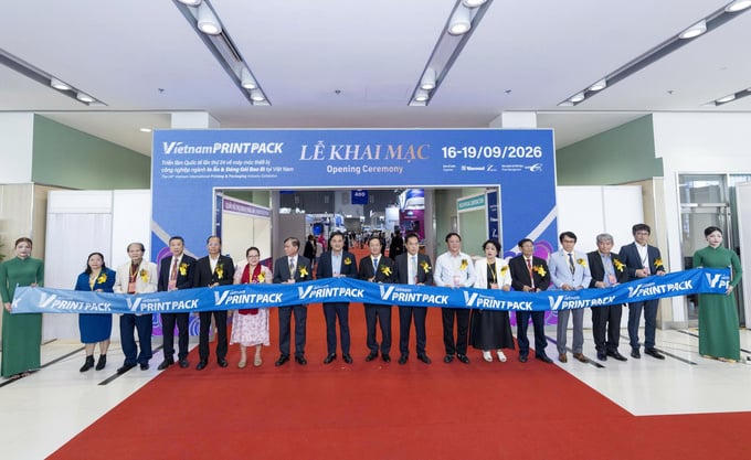 VietnamPrintPack 2026 thu hút sự tham gia của 300 doanh nghiệp đến từ 13 quốc gia và vùng lãnh thổ.