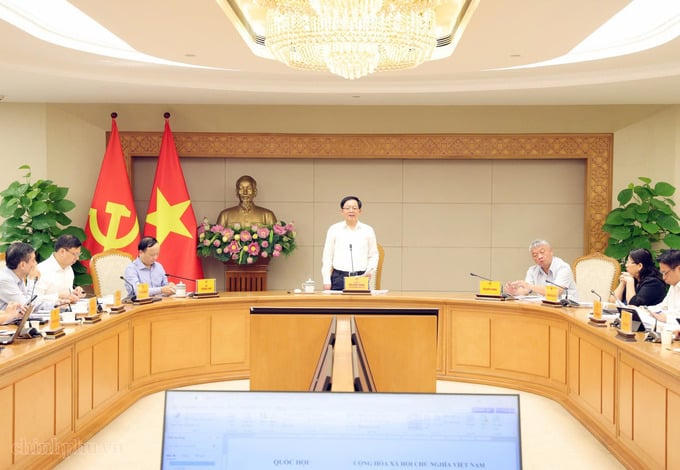 Phó thủ tướng Hồ Quốc Dũng chủ trì cuộc họp với các bộ, cơ quan liên quan về dự án Luật Đất đai (sửa đổi).