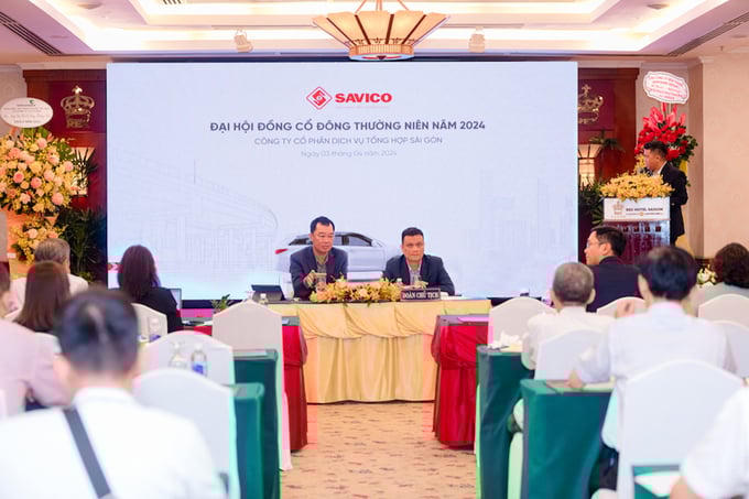 Đại hội đồng cổ đông thường niên Savico năm 2024, sau khi doanh nghiệp về quyền kiểm soát của Tasco.
