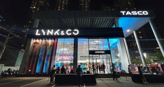 Showroom Lynk & Co thuộc hệ thống Tasco Auto, một phần trong kế hoạch mở rộng mảng ô tô của Tasco.