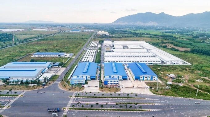 Một khu công nghiệp tại Bình Giã, Châu Đức cũ. Ảnh: Cổng thông tin UBND TP.HCM