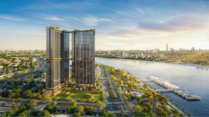 Phối cảnh dự án A&T Saigon Riverside