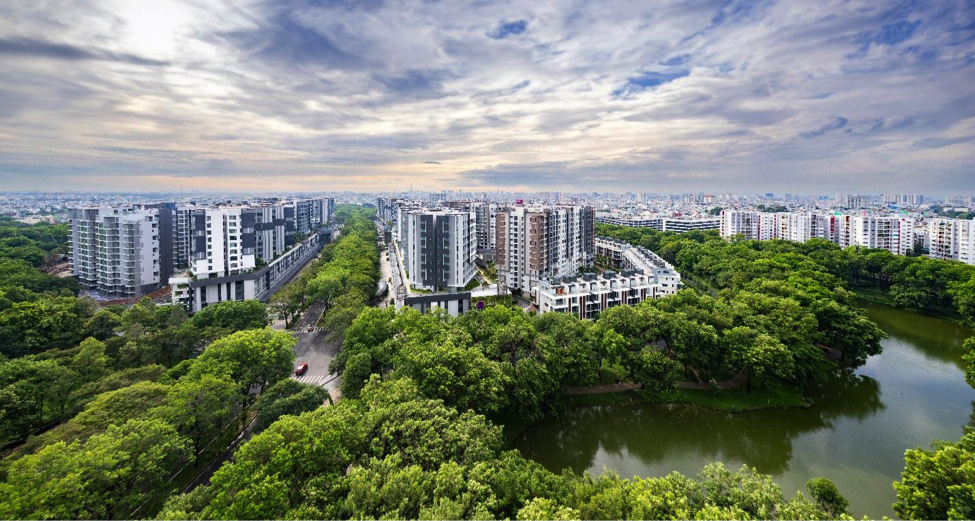 Phân khu The Glen bao gồm các sản phẩm căn hộ 5 tầng giới hạn, mang sức hút đặc biệt tại Celadon City
