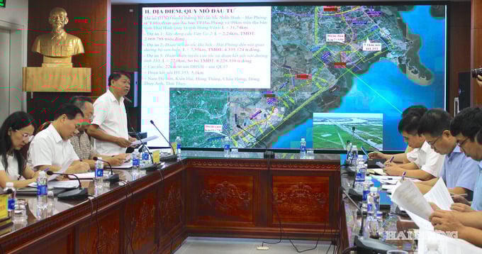 Ban Đô thị HĐND thành phố Hải Phòng làm việc với Ban Quản lý dự án đầu tư xây dựng công trình giao thông Hải Phòng và một số sở, ngành, địa phương.