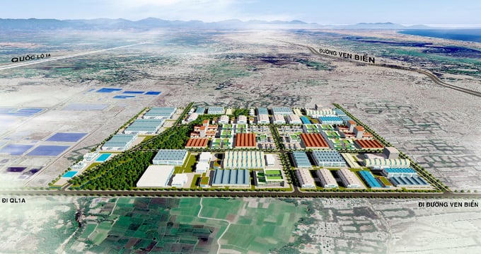 Phối cảnh dự án Khu công nghiệp Tam Thăng 2