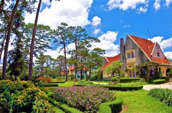 Những căn biệt thự Pháp cổ trung tâm Đà Lạt