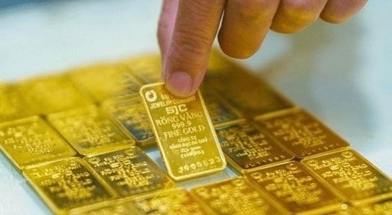 Giá vàng trong nước đồng loạt giảm 1 triệu đồng/lượng.