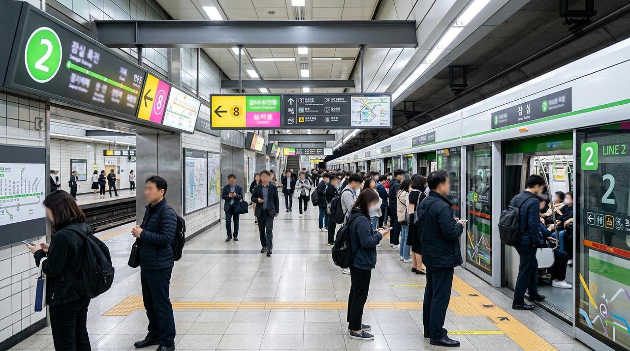 Hệ thống metro hình thành những điểm trung chuyển lớn, nơi giao thông kết nối với các hoạt động thương mại và dịch vụ.