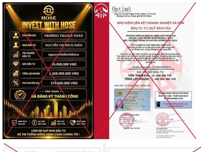 HoSE cảnh báo tình trạng giả mạo sử dụng trái phép tên, hình ảnh và logo của HoSE.