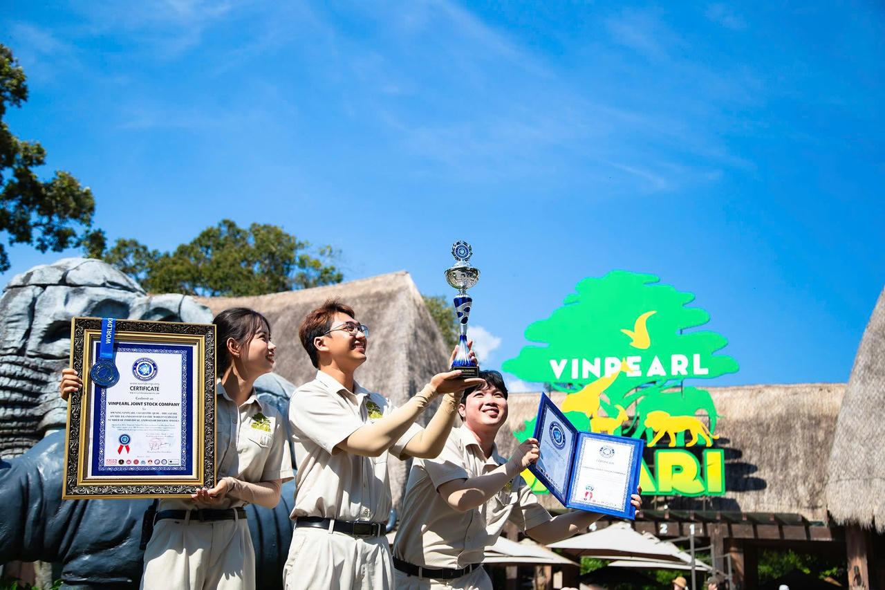 Nắm giữ “kỷ lục kép” thế giới - Vinpearl Safari Phú Quốc “khủng” cỡ nào?