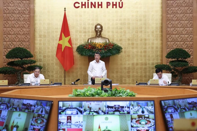 Thủ tướng Lê Minh Hưng kết luận phiên họp.