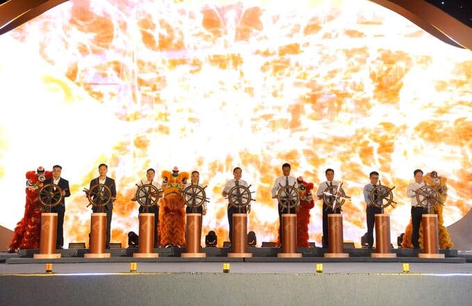 Nghi thức tái khởi động Dự án Khu đô thị QUan Nam - Thủy Tú (Golden Hills City)