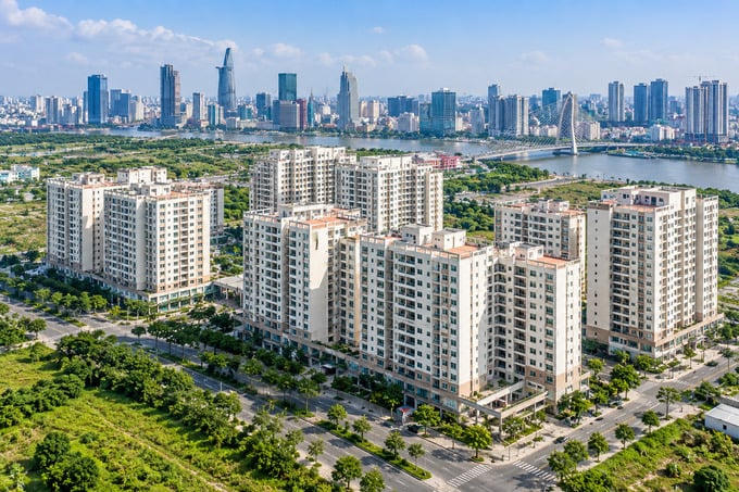Tp.HCM đấu giá 5 lô đất có 3.790 căn hộ tái định cư ở Thủ Thiêm (Ảnh minh họa).