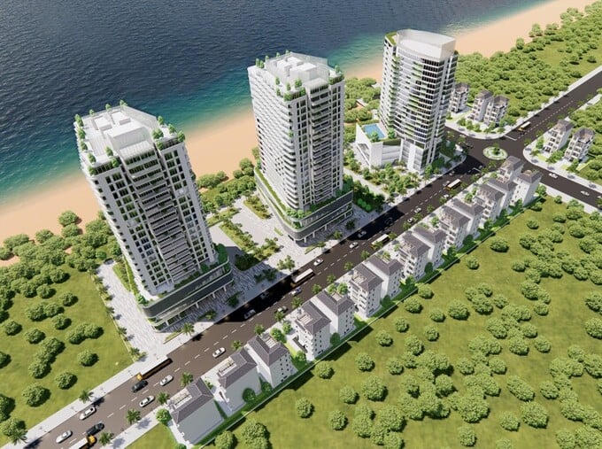 Phối cảnh dự án Hodeco Sea Village