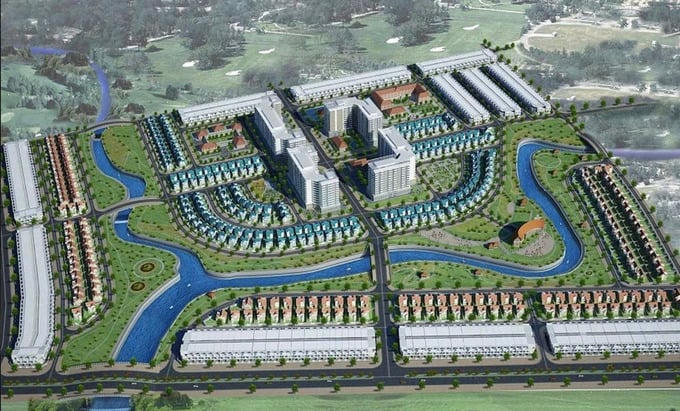 Phối cảnh một dự án bị bãi bỏ chủ trương đầu tư