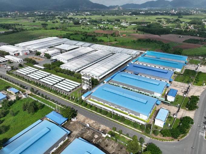 Một góc khu công nghiệp Châu Đức của Sonadezi Châu Đức (SZC). Ảnh: Sonadezi Châu Đức.