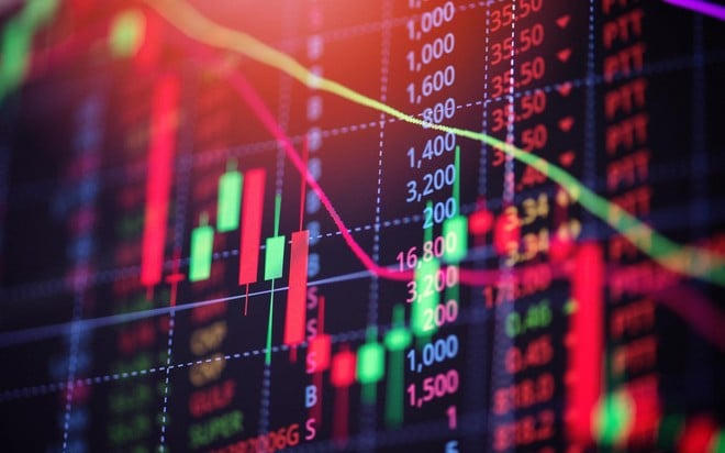 VN-Index giảm trong phiên ngày 13/10. (Ảnh minh họa)