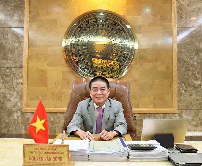 Doanh nhân Nguyễn Văn Đông. Ảnh: Rạng Đông Group