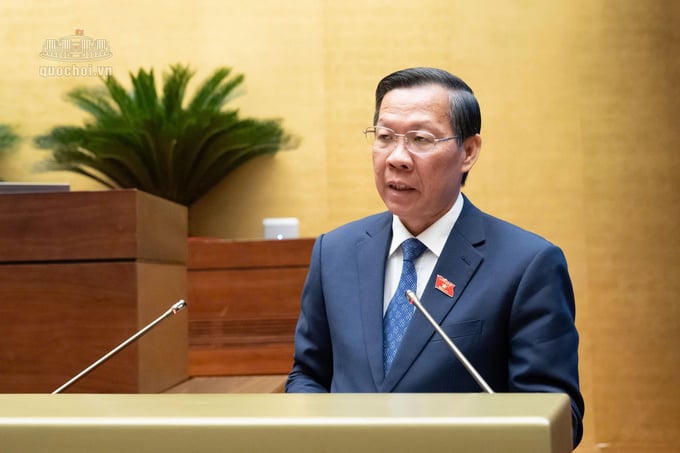 Chủ nhiệm Ủy ban Kinh tế và Tài chính Phan Văn Mãi.