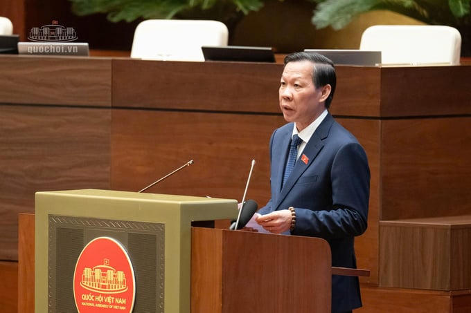 Chủ nhiệm Ủy ban Kinh tế và Tài chính Phan Văn Mãi.