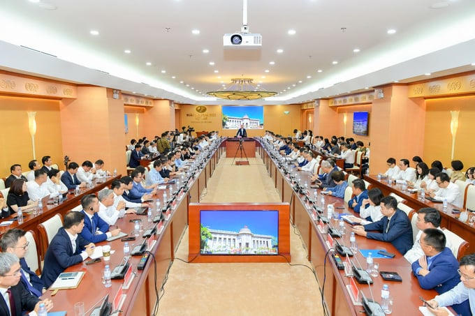 Quang cảnh cuộc họp. Ảnh: SBV