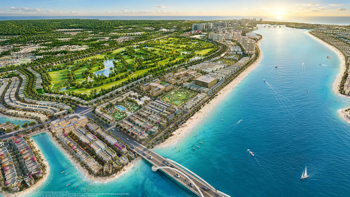 Vinhomes Green Paradise sở hữu diện tích mặt nước và cây xanh khổng lồ