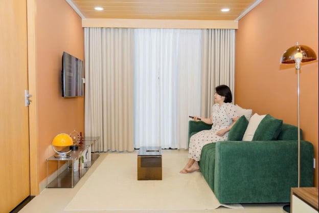 Căn hộ chị Phạm Thị Hiên đầu tư cho thuê tại Sun Urban City. Ảnh: Ánh Dương.